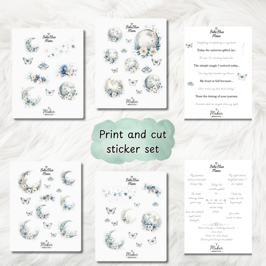 Blue Moon- Journaling ideas